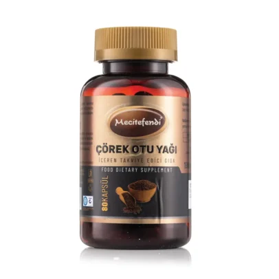 Mecitefendi Çörekotu Yağı İçeren Takviye Edici Gıda (1300 Mg – 80 Kapsül)