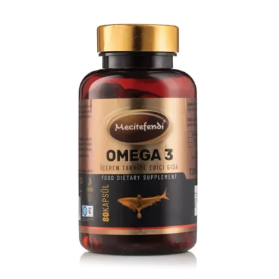 Mecitefendi Omega 3 İçeren Takviye Edici Gıda (1300 Mg – 80 Kapsül)