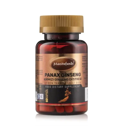 Mecitefendi Panax Ginseng Ekstraktı Takviye Edici Gıda (780 Mg * 60 Kapsül)