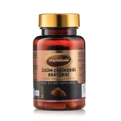Mecitefendi Üzüm Çekirdeği Ekstraktı Takviye Edici Gıda (545 Mg * 60 Kapsül)